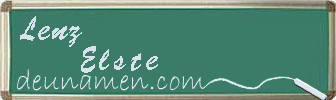 Lenz Elste Visitenkarte